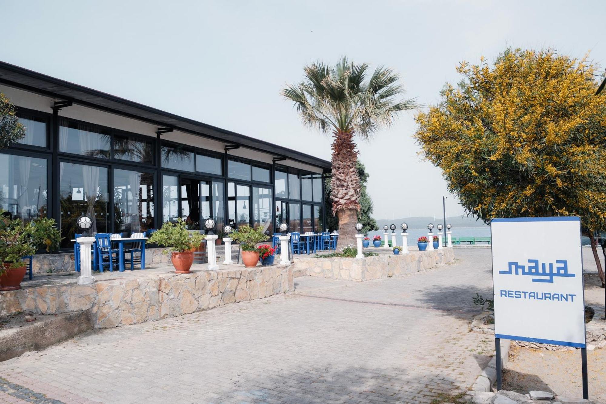 Maya Bistro Hotel & Beach Siğacık Eksteriør bilde