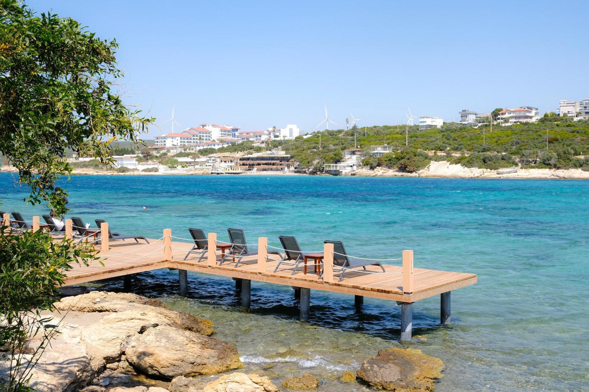 Maya Bistro Hotel & Beach Siğacık Eksteriør bilde
